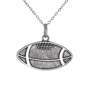 Oxidized Football Helmet Charm, Made in the USA Oxidized Football Helmet Charm, Made in the USA