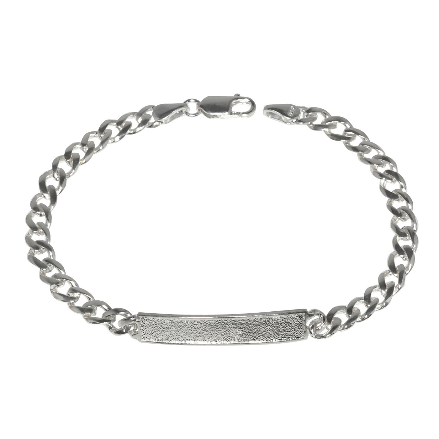 欲しいの Sterling 7.5 Bracelet Id/identification Link .925 Silver アクセサリー