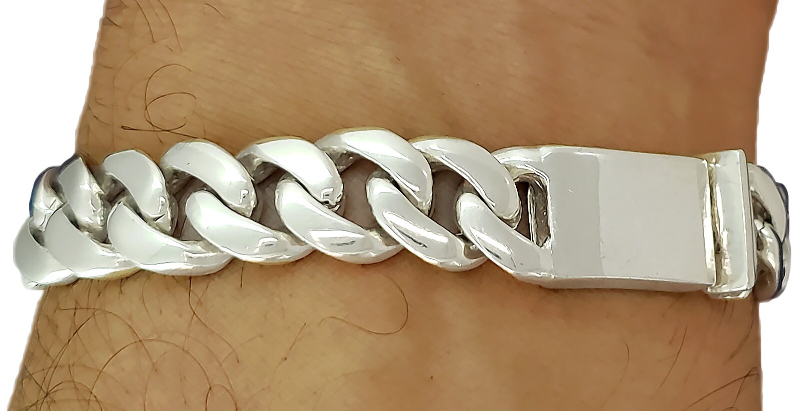 12 Mm Heavy Solid Sterling Silver Miami Cuban Link Curb | Etsy