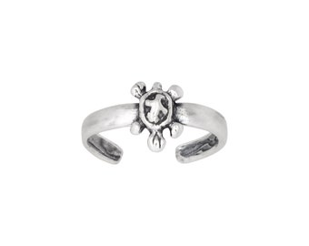 Anello Girevole In Argento Sterling A Forma Di Tartaruga - Foto 13