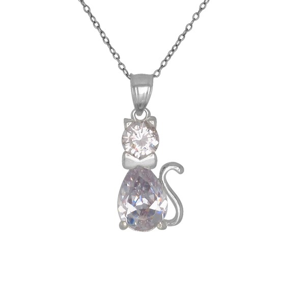 I Love Cats Sterling Silver Charm - Made in the USA I Love Cats Sterling Silver Charm - Made in the USA