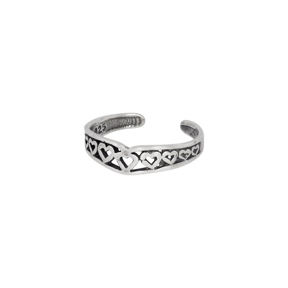 Buy Mahile Toe Rings In Dual Plated 925 Silver from Shaya by CaratLane