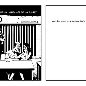 Greeting cards for loved ones in jail or prison.