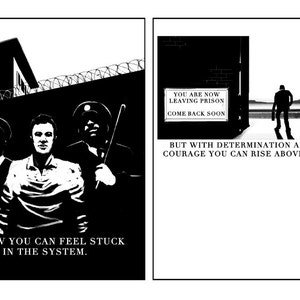 Greeting cards for loved ones and friends in jail or prison.