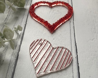 Share a Heart Duo | Fused Glass at Home Kit | Craft Kit