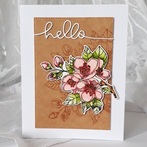Bonjour carte
