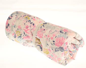 Floral Changing Pad, Wipeable Changing Pad, Waterproof Pad, Travel Changing Mat, Travel Changing Pad