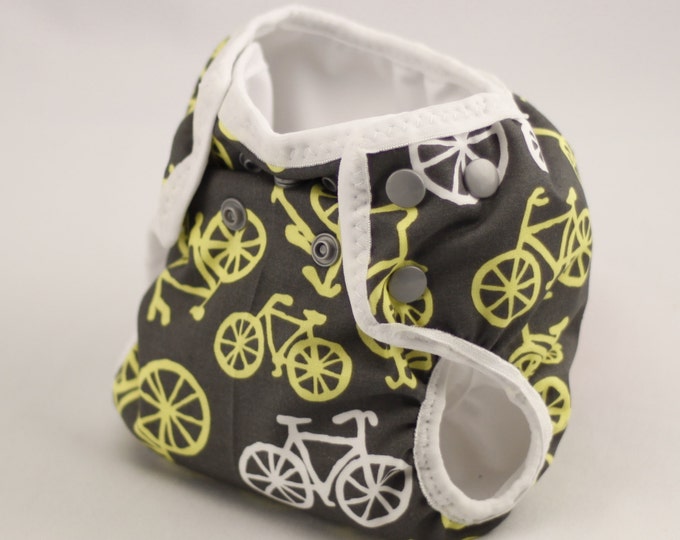 Newborn Cloth Diaper With Umbilical Cord Snap Michael Miller Etsy