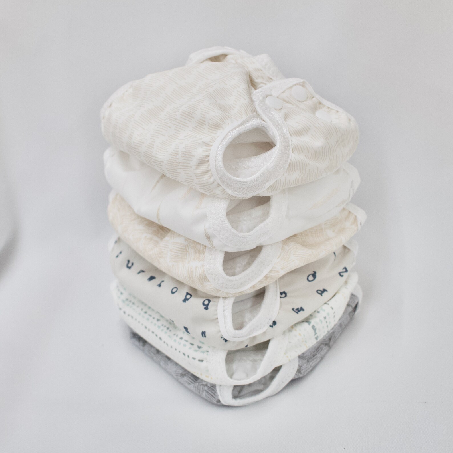 Set of 6 Low Volume Newborn Cloth Diapers With Umbilical Cord Etsy