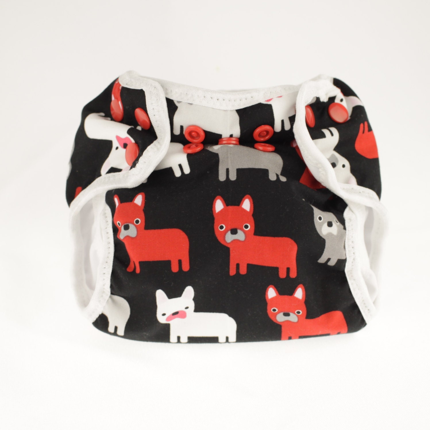 Puppy Newborn Cloth Diaper with umbilical cord snap Etsy