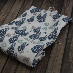 Lynx Changing Pad, Wipeable Changing Pad, Waterproof Pad, Travel Changing Mat, Travel Changing Pad