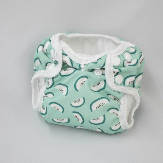 Kiwi Newborn Cloth Diaper With Umbilical Cord Snap