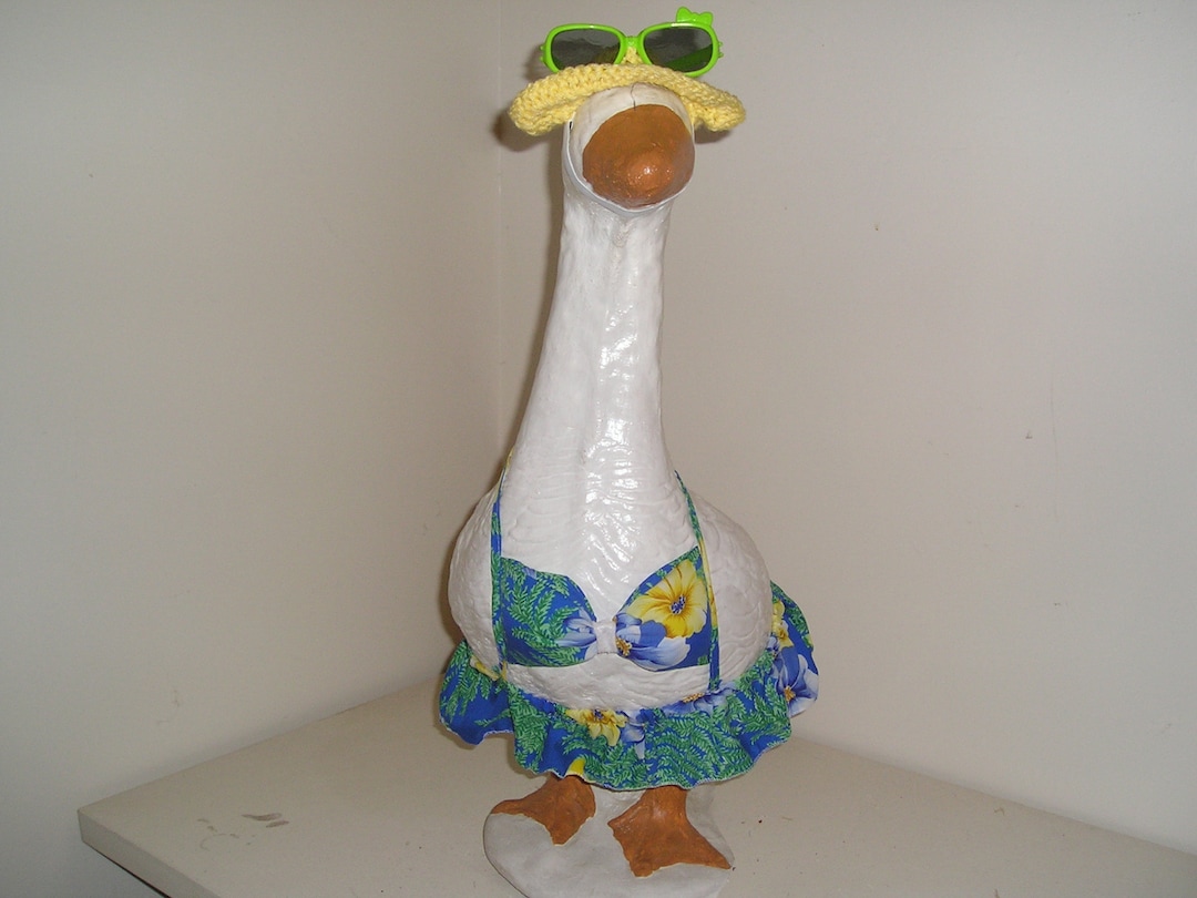 Best Dressed Goose Geese Clothes Outfit 2527 LARGE Summer Beach Bikini