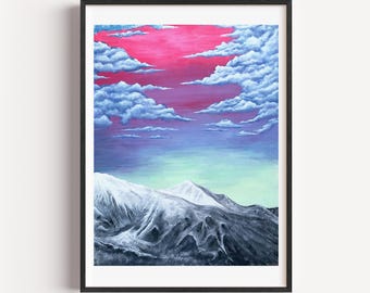 Ben Nevis Art Print, Various Sizes