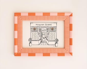 Heaven Scent Coffee Shop Art Print