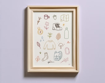 The Outdoors Art Print
