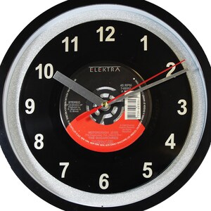 The Sugarcubes &quot;Motorcrash&quot; 45rpm Recycled Vinyl Record Wall Clock One Of A Kind