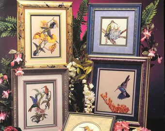 Hummingbirds By Cross My Heart, Inc. Counted Cross Stitch PATTERN ONLY Animals Nature CSB-82