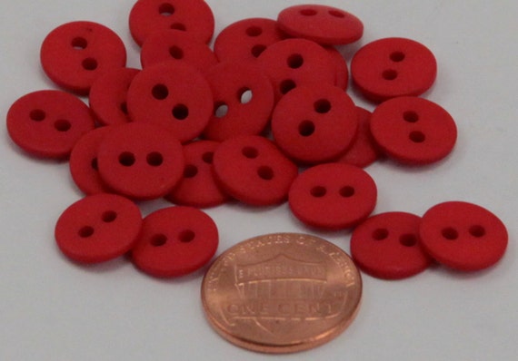 Favorite Findings Value Red Assorted Sew Thru & Shank Buttons, 4