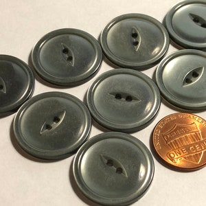 80Pcs Large Black Buttons for Sewing Resin 3/4 inch Buttons for Crafts  Black Coat Buttons Coraline 4 Holes Round Big Buttons for Sewing, DIY and