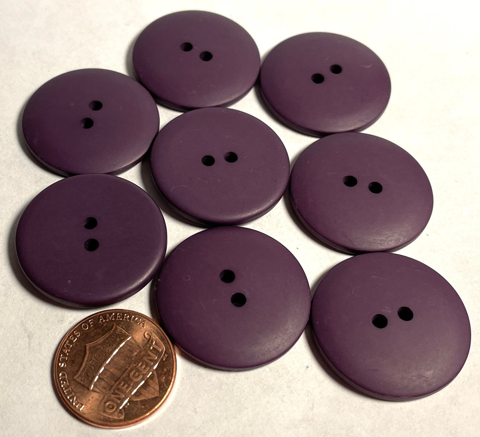  Greentime 1400-1500 Pcs Purple Buttons for Crafts