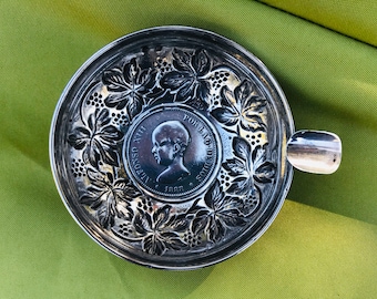 Vintage Tiffany & Co. Sterling Tastevin Wine Tasting Sommeliers