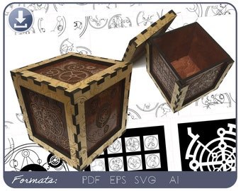 Doctor Who Moment Inspired Box plans for Laser Cutting and CNC