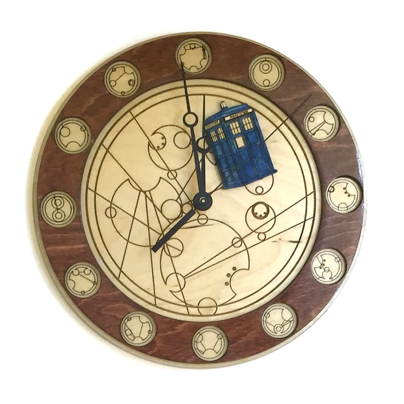 Doctor Who Gallifreyan Clock Through all of Time and Space image 5