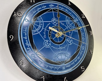 Full Metal Alchemist Transmutation Wall Clock