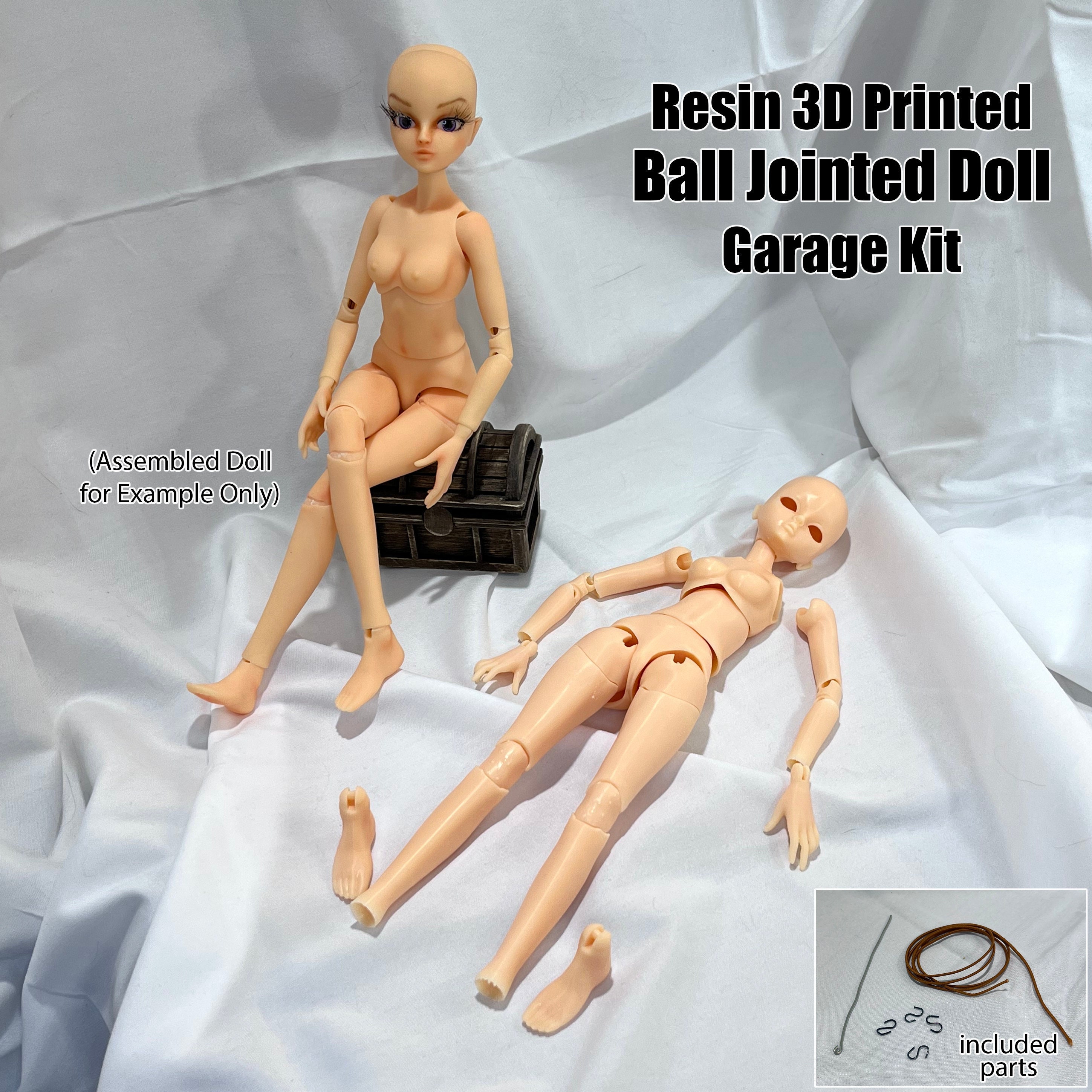BJD doll boy Fredy ball joint doll 3D model 3D printable