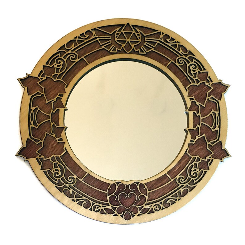 Legend of Zelda Lasercut Wall Mirror Etsy