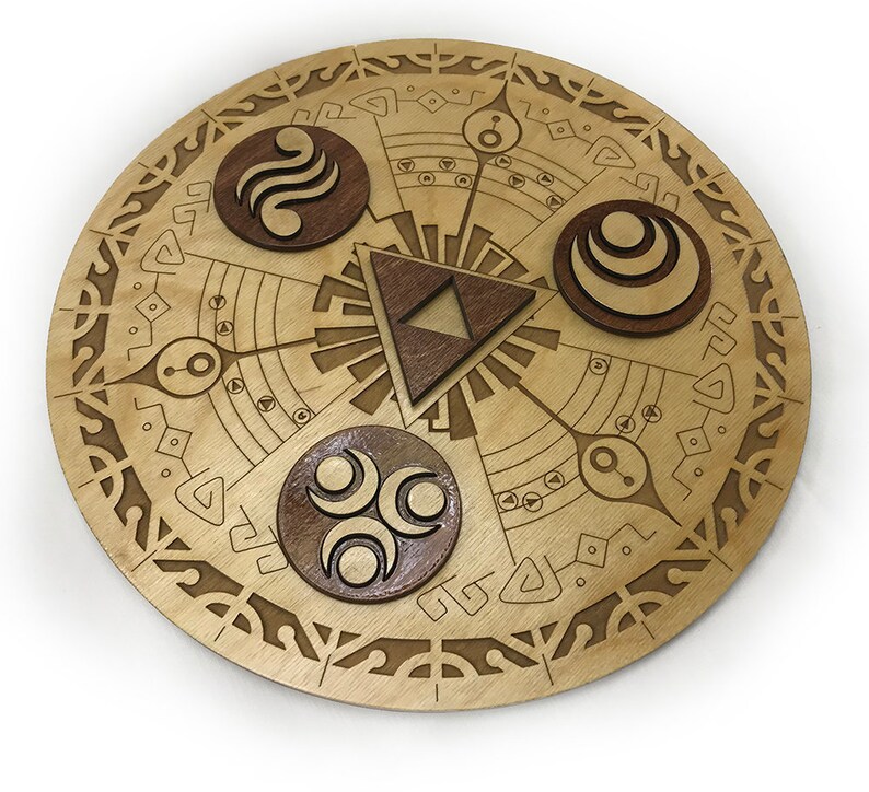 Legend of Zelda Lasercut Wooden Time Gate Wall Art | Etsy