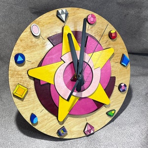 Steven Universe Crystal Gems Wall clock