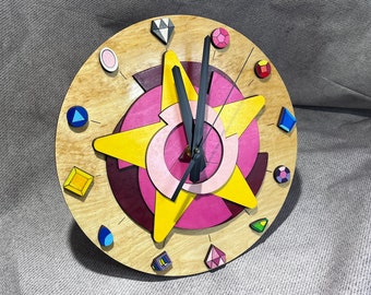 Steven Universe Crystal Gems Wall clock