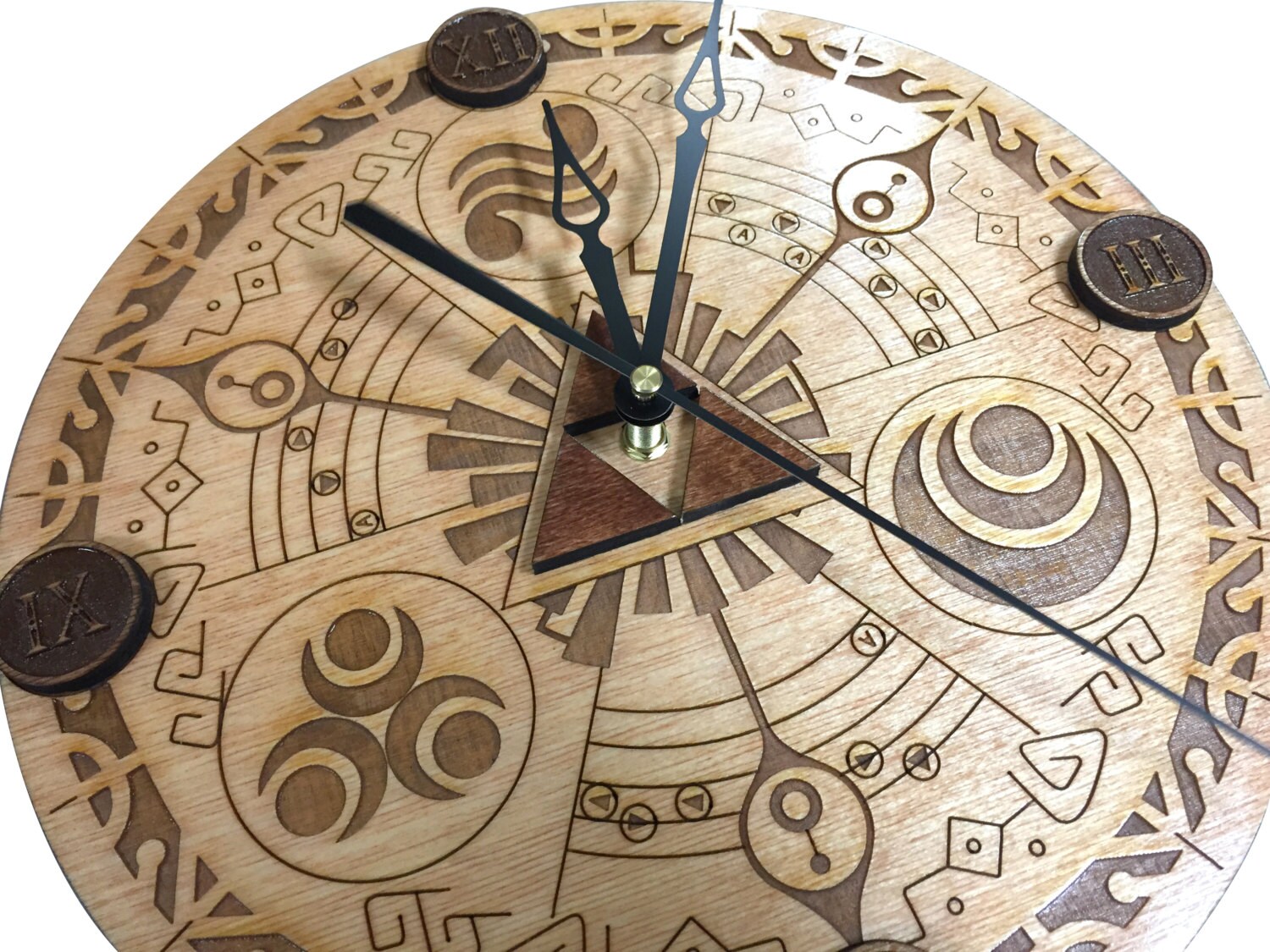 Legend of Zelda 11.5in Wall Clock Etsy