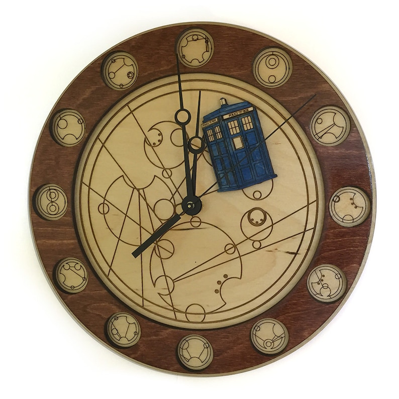 Doctor Who Gallifreyan Clock Through all of Time and Space image 4