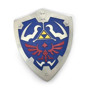 Wooden Legend of Zelda Hylian Shield Wall Art