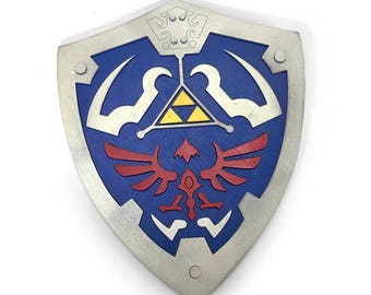 Wooden Legend of Zelda Hylian Shield Wall Art