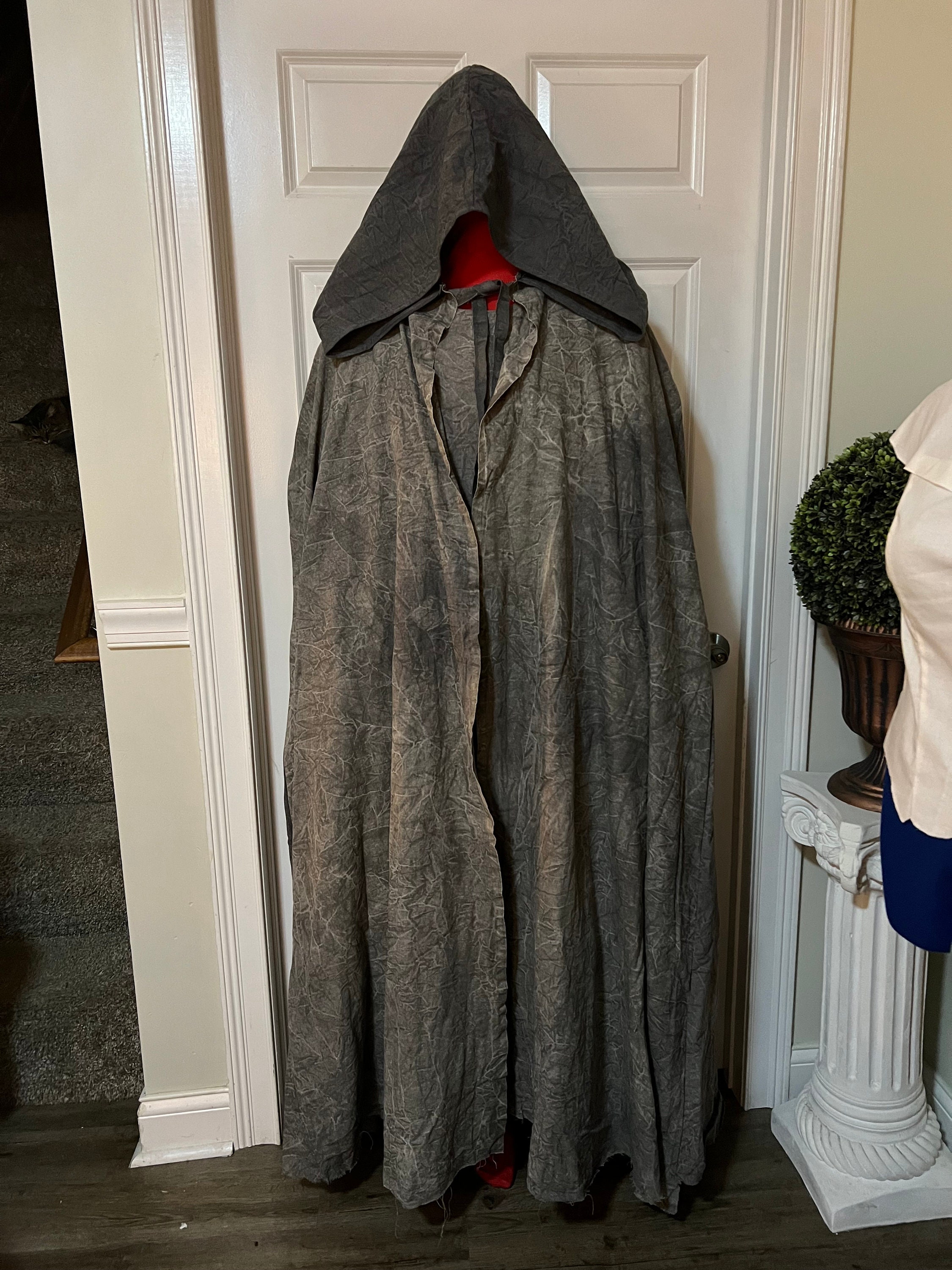 日本全国送料無料商品 | 特集  Distressed Dark Grey/black Cloak and Long Tunic/ - Etsy ジャケット・アウター