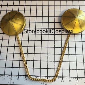 Gold cloak clasp/EVA foam