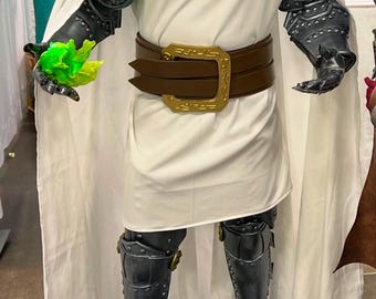 Detailed metal silver  Armor cosplay EVA foam set