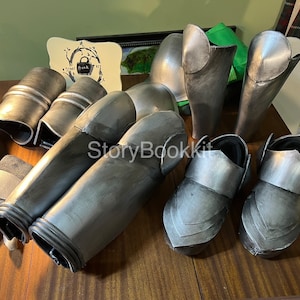 Metallic silver   Cosplay armor costume EVA foam
