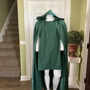 Green Cloak full length