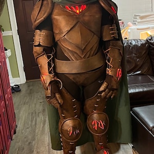 Leather LED armor
