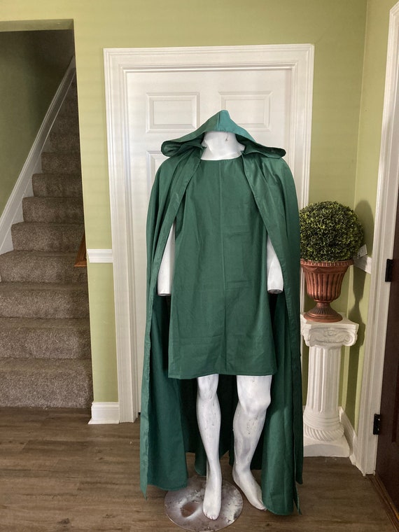 Green leaf pattern cloak（ロングマント）