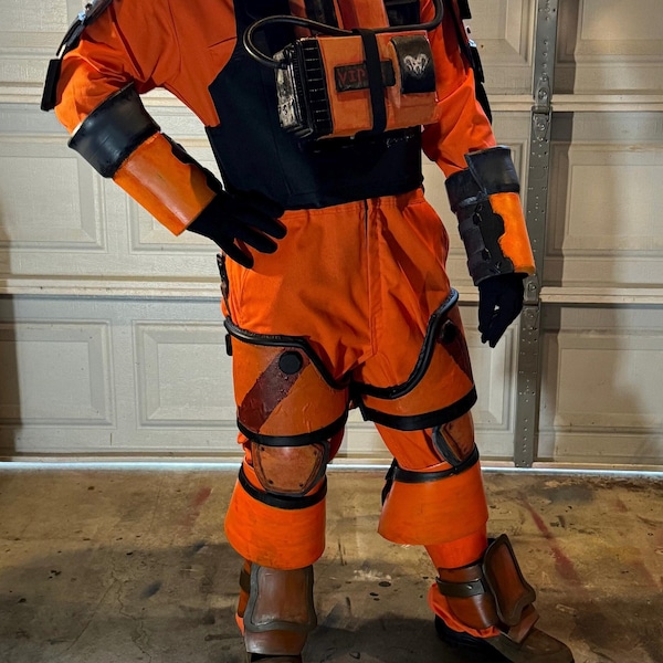 Cosplay de ciencia ficción de avión