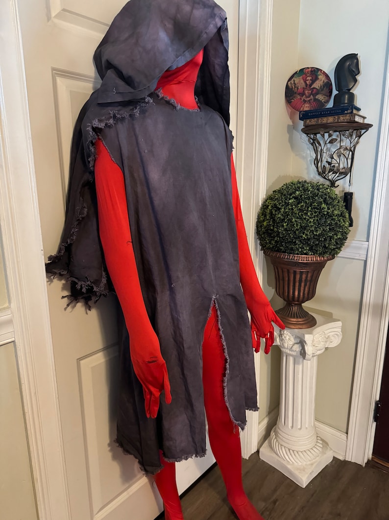 Frayed Robe Short Distressed Capelet and Tunic - Etsy