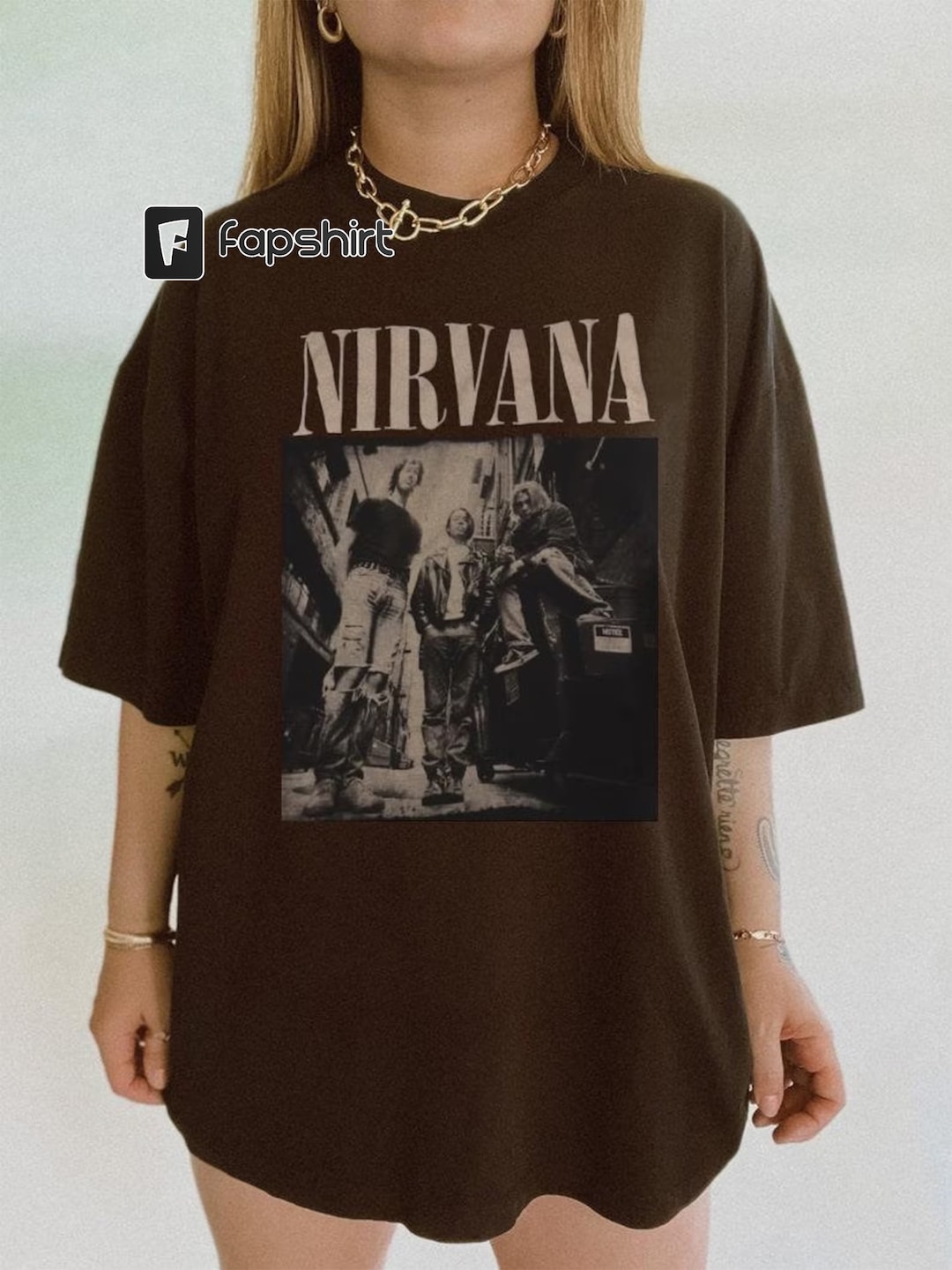 Vintage Nirvana Band Shirt Unisex Shirt Classic Rock T Etsy