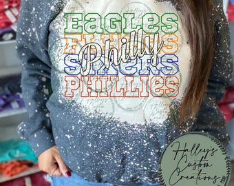 Camiseta PNG de Philly Sports, sublimación, DTF