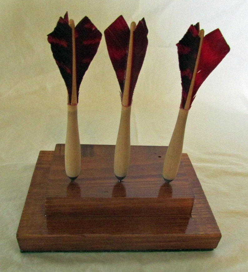 Apex 1 RedDyed Turkey Feather Darts Etsy